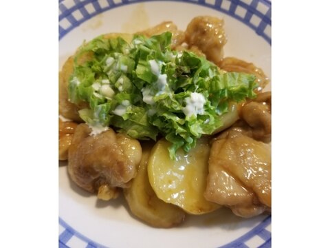 チキンとポテトのマヨソース焼き